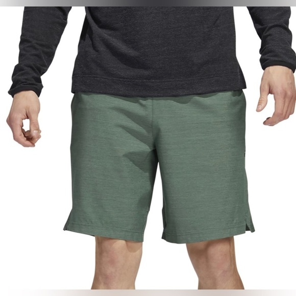 Adidas AXIS 3.0 WOVEN SHORTS Green Performance Athletic Men’s Sz Small NWT - Picture 2 of 11